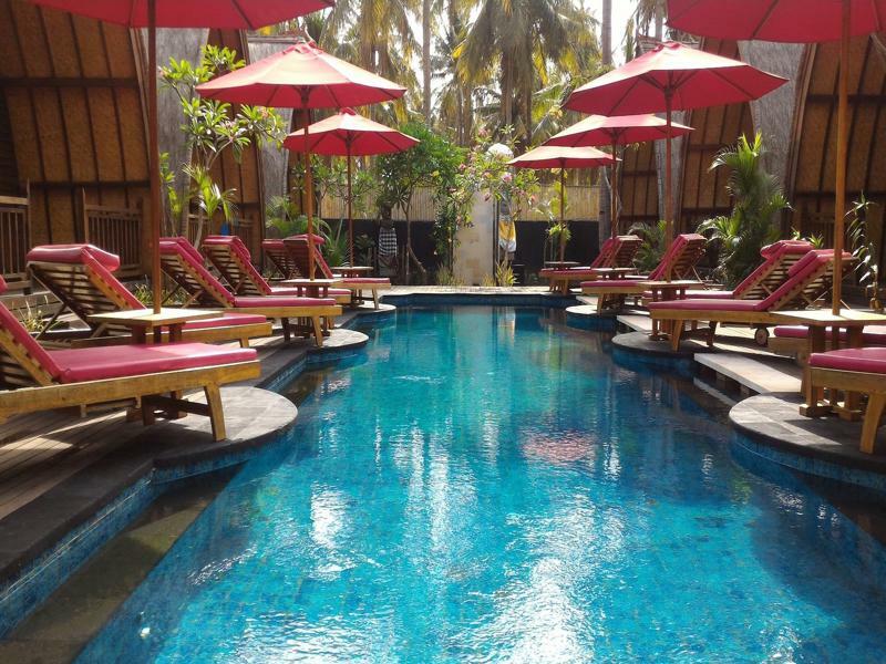 D'Wahana Resort Gili Trawangan Luaran gambar