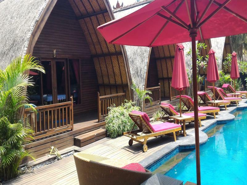 D'Wahana Resort Gili Trawangan Luaran gambar
